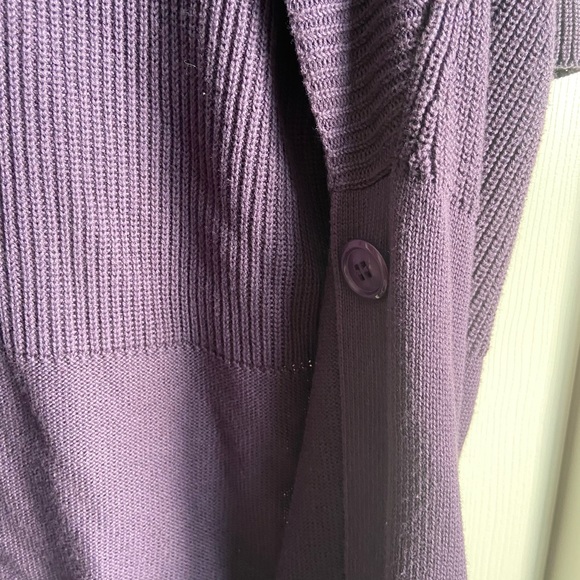 Dark Purple Short Sleeve Vest - Picture 5 of 8